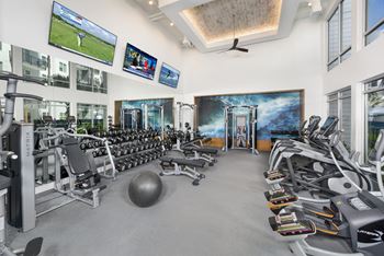 24 Hour fitness center